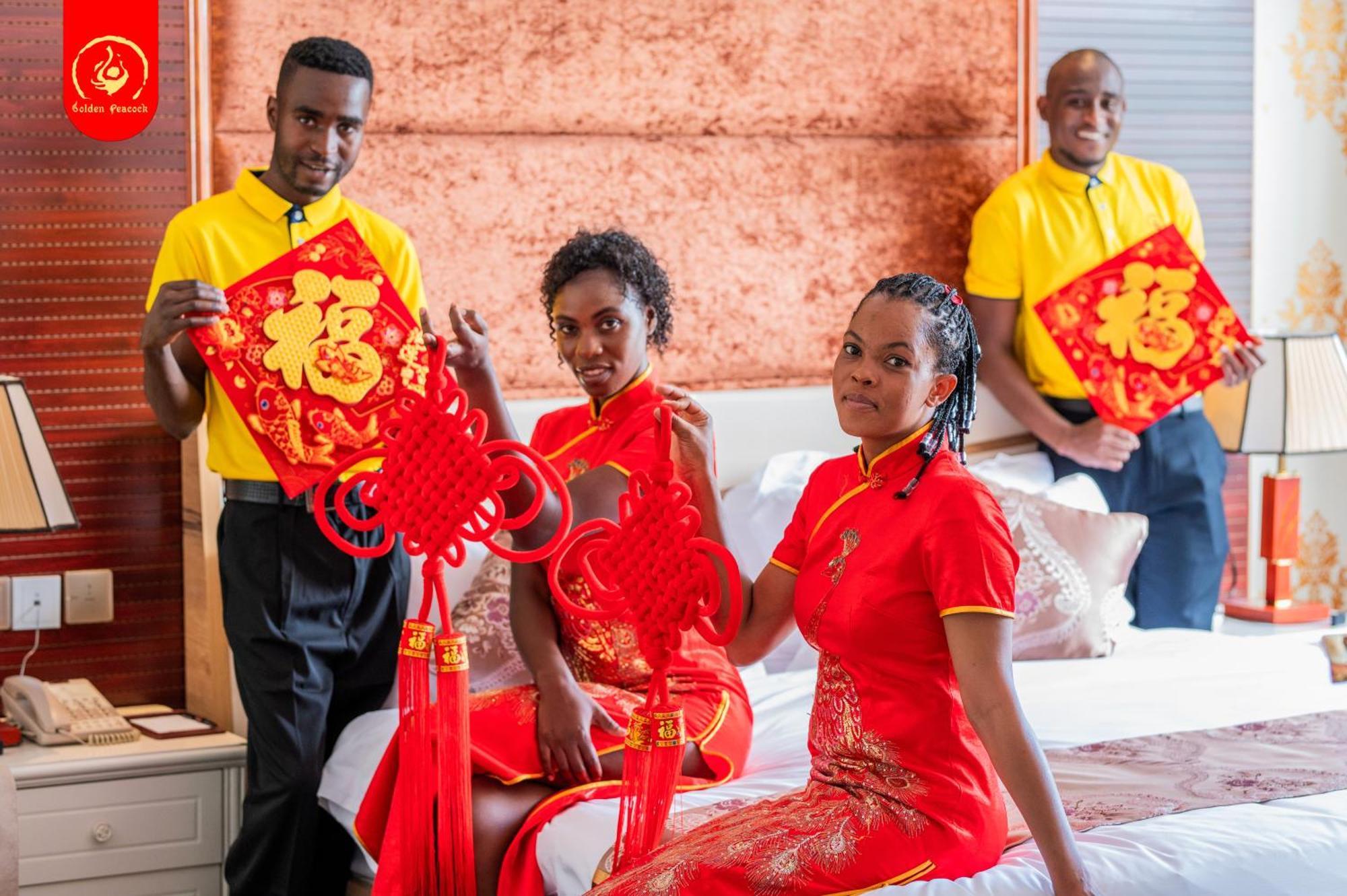 Golden Peacock Hotel Blantyre Bagian luar foto